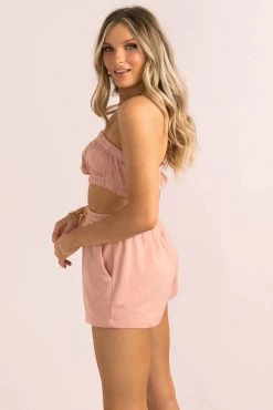 Sundae Muse Skipper Top / Rose