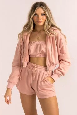 Sundae Muse Skipper Shorts / Rose