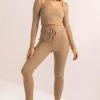 Sundae Muse New Arrivals Megan Pants / Tan