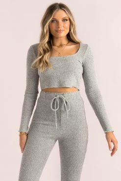 Sundae Muse Megan Top / Grey