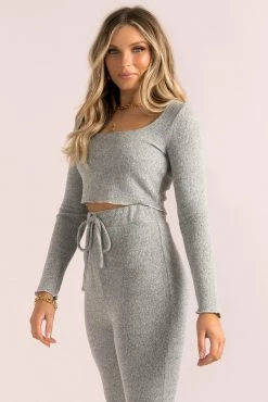 Sundae Muse Megan Top / Grey