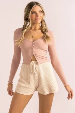 Sundae Muse Spencer Top / Dusty Pink New Arrivals