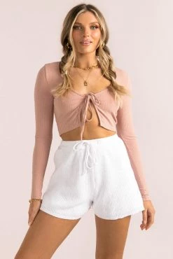 Sundae Muse Evelina Top / Dusty Pink