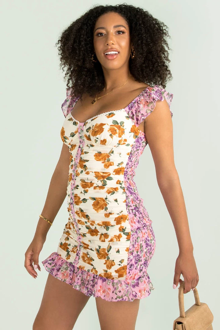 Sundae Muse Sleeveless Dresses Whitney Dress / Floral 9 Sundae Muse Sleeveless Dresses Whitney Dress / Floral