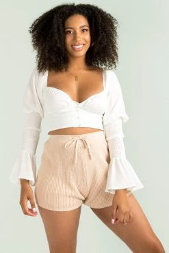 Sundae Muse Dharma Top / White