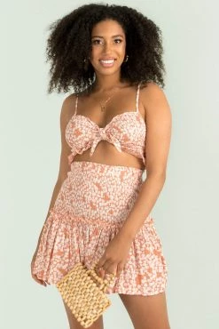 Sundae Muse Bottoms Krissy Skirt / Peach