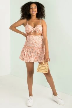 Sundae Muse Bottoms Krissy Skirt / Peach