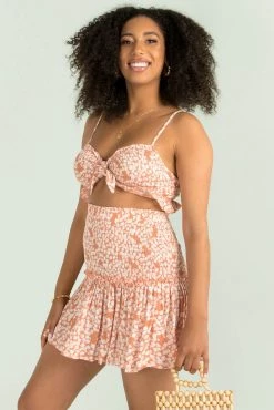 Sundae Muse Bottoms Krissy Skirt / Peach