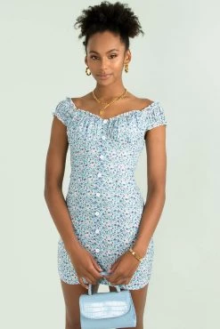 Sundae Muse Kiki Dress / Blue Floral New Arrivals