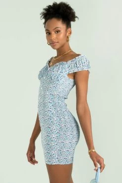 Sundae Muse Kiki Dress / Blue Floral New Arrivals