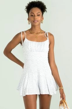 Sundae Muse Annie Playsuit / Blue Floral New Arrivals