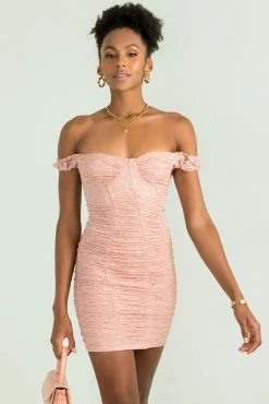 Sundae Muse New Arrivals Natasha Dress / Pink