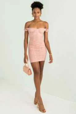 Sundae Muse New Arrivals Natasha Dress / Pink