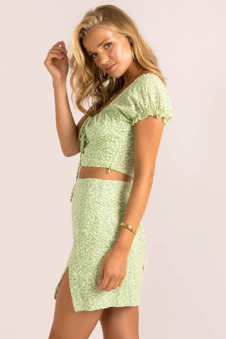 Sundae Muse Renee Top / Lime 10 Sundae Muse Renee Top / Lime