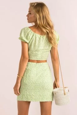 Sundae Muse Renee Top / Lime 14 Sundae Muse Renee Top / Lime