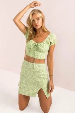 Sundae Muse Renee Top / Lime 12 Sundae Muse Renee Top / Lime