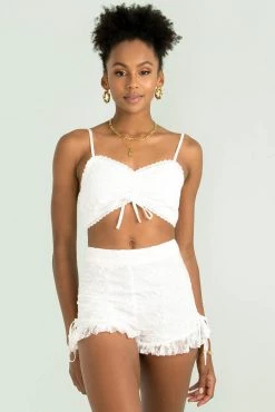 Sundae Muse Cici Shorts / White
