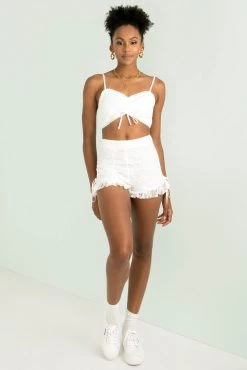 Sundae Muse Cici Shorts / White