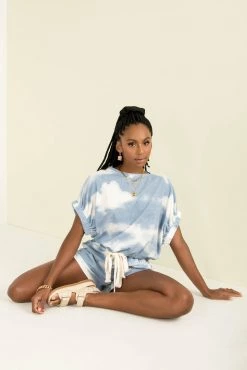 Sundae Muse Pluto Top / Blue Tops