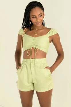 Sundae Muse Samba Shorts / Lime Bottoms