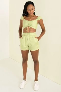 Sundae Muse Samba Top / Lime