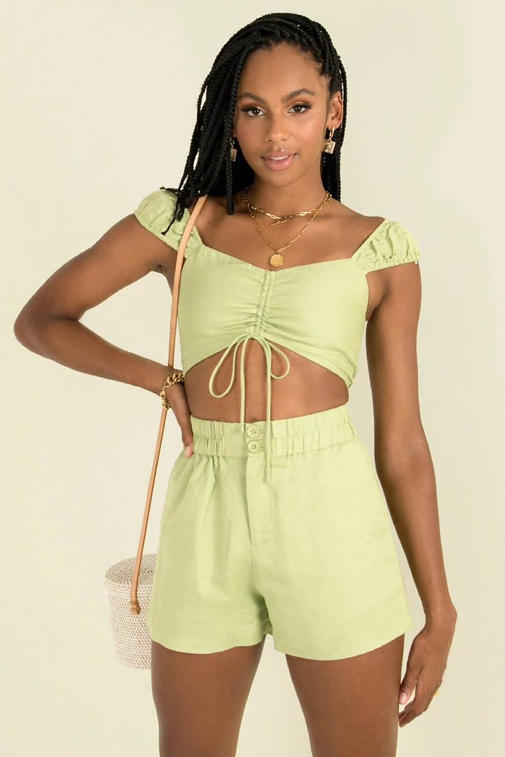 Sundae Muse Samba Shorts / Lime Bottoms 9 Sundae Muse Samba Shorts / Lime Bottoms