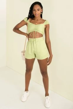 Sundae Muse Samba Top / Lime