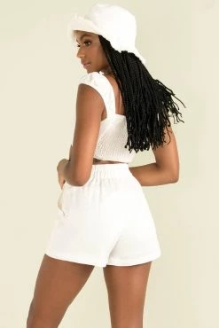 Sundae Muse Tops Samba Top / White 19 Sundae Muse Tops Samba Top / White