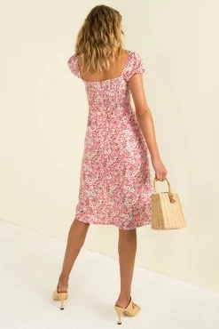 Sundae Muse Abrielle Dress / Pink Floral DRESSES
