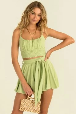 Sundae Muse New Arrivals Ibiza Top / Lime 24 Sundae Muse New Arrivals Ibiza Top / Lime