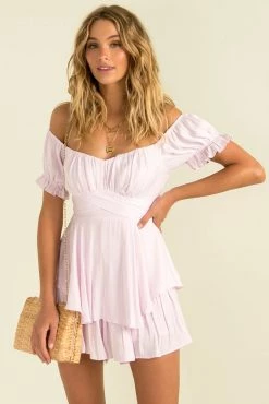 Sundae Muse Ruth Playsuit / Lilac