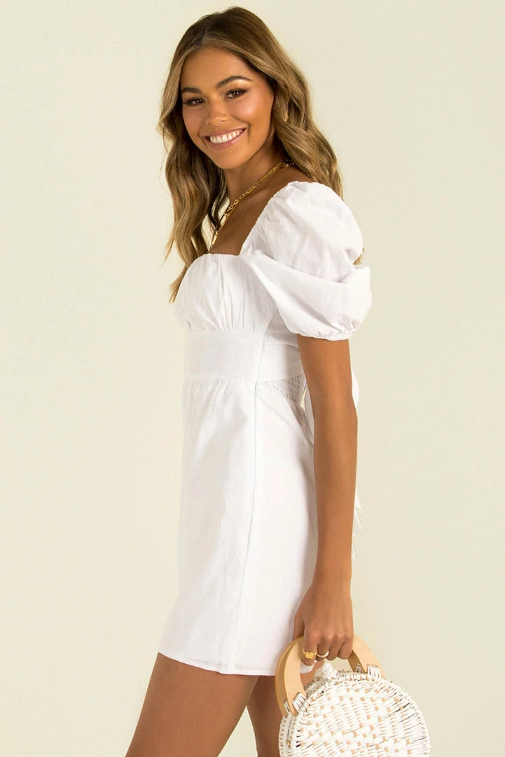 Sundae Muse New Arrivals Thea Dress / White 8 Sundae Muse New Arrivals Thea Dress / White