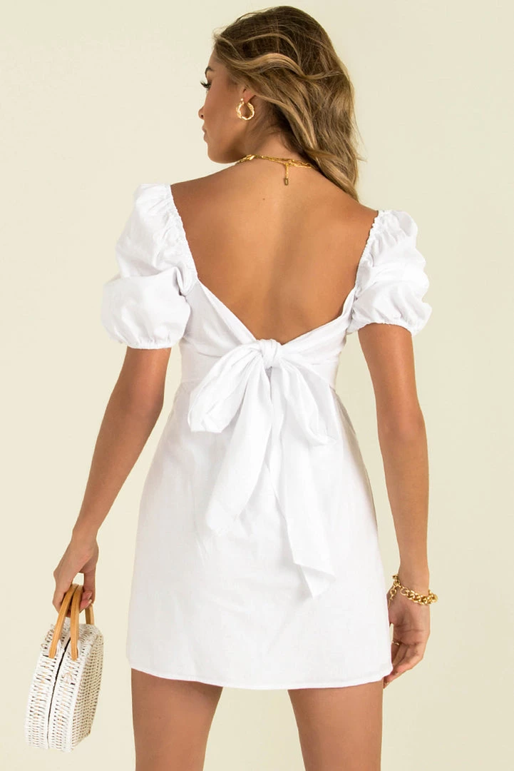 Sundae Muse New Arrivals Thea Dress / White 6 Sundae Muse New Arrivals Thea Dress / White