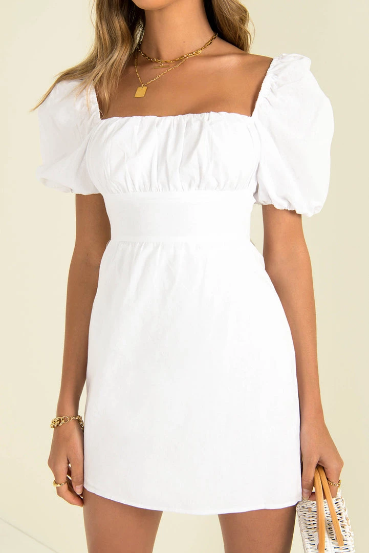 Sundae Muse New Arrivals Thea Dress / White 12 Sundae Muse New Arrivals Thea Dress / White