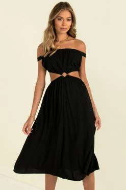 Sundae Muse Marbella Dress / Black DRESSES