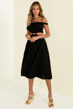 Sundae Muse Marbella Dress / Black DRESSES