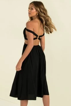 Sundae Muse Marbella Dress / Black DRESSES