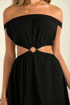 Sundae Muse Marbella Dress / Black DRESSES