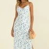 Sundae Muse Sofia Dress / Blue Floral New Arrivals