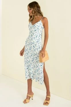 Sundae Muse Sofia Dress / Blue Floral New Arrivals