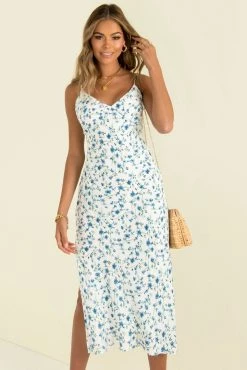Sundae Muse Sofia Dress / Blue Floral New Arrivals