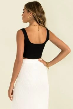 Sundae Muse Abby Top / Black