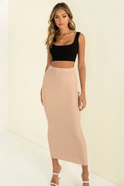 Sundae Muse Ava Skirt / Beige
