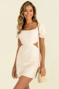 Sundae Muse New Arrivals Tully Dress / Natural