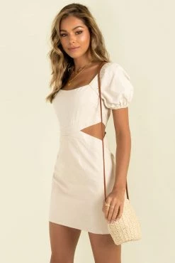 Sundae Muse New Arrivals Tully Dress / Natural