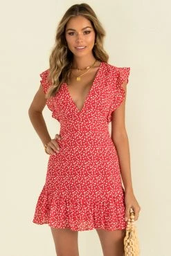 Sundae Muse Lola Dress / Red New Arrivals 19 Sundae Muse Lola Dress / Red New Arrivals