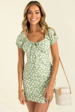 Sundae Muse New Arrivals Laura Dress / Green