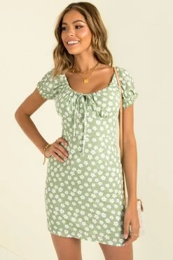 Sundae Muse New Arrivals Laura Dress / Green