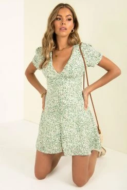 Sundae Muse Petra Dress / Green New Arrivals