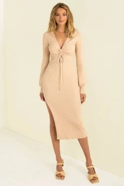 Sundae Muse Veronica Dress / Beige
